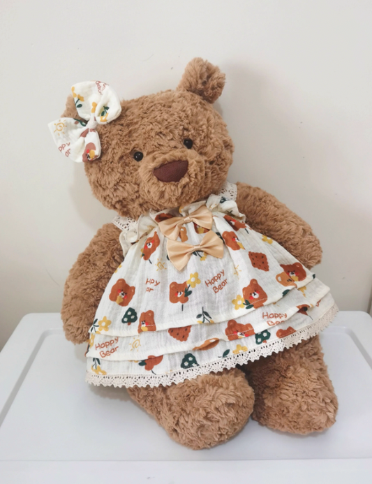 Cookie Dress - Jellycat Bartholomew Bear Cloth