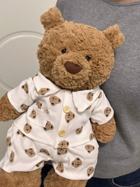 Pajamas - Jellycat Bathrobe Bear Cloth